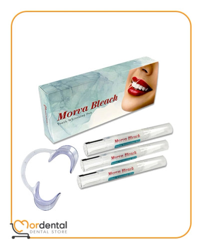 قلم بلیچینگ سه سرنگ با دهان باز کن مروابن