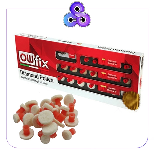 دیسک نمدی الماسی پالیش کامپوزیت اوفیکس