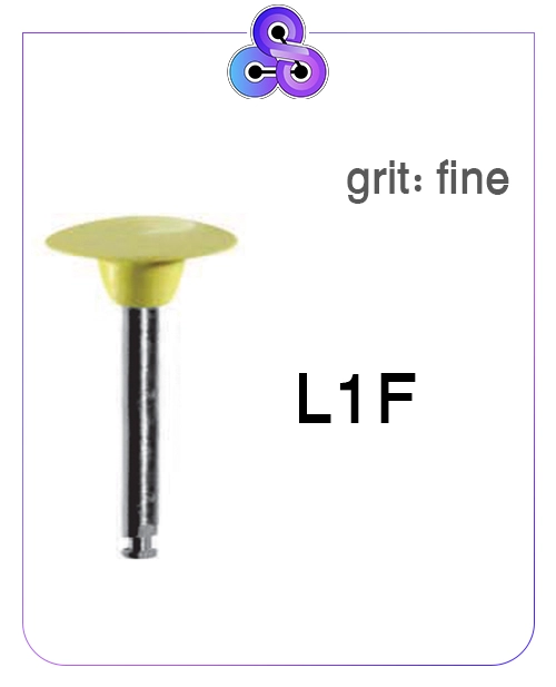 مولت L1F انگل پرداخت کامپوزیت دیسکی لبه دار زرد