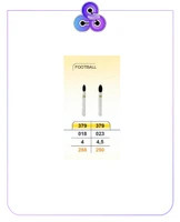 فرز الماسه پرداخت زرد FOOTBAL 379 بسته پنج عددی
