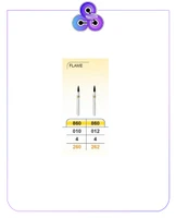 فرز الماسه پرداخت زرد FLAME 860 بسته پنج عددی