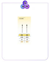 فرز الماسه پرداخت زرد FLAME 860 بسته پنج عددی